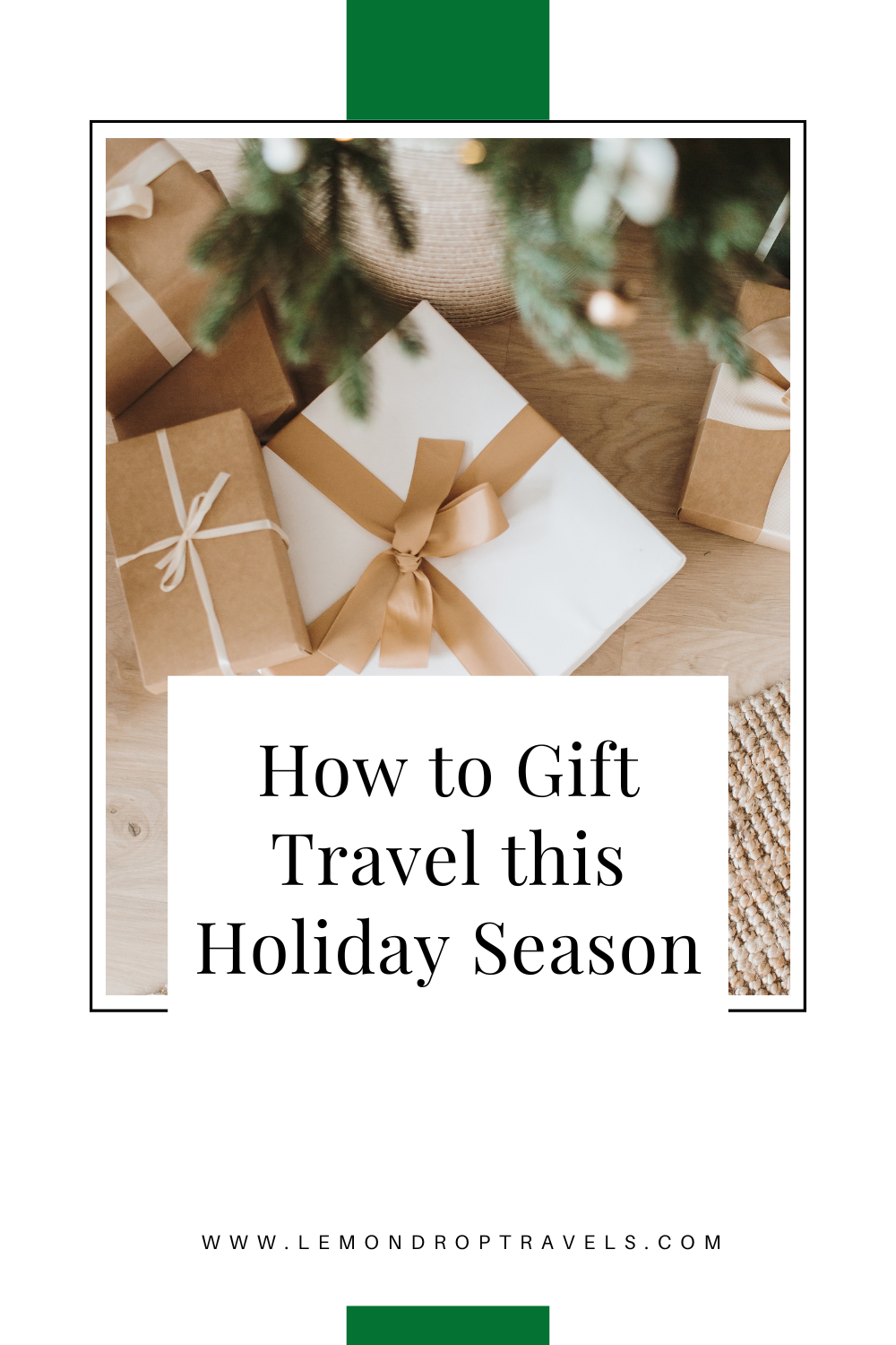wrapped christmas gifts under a tree